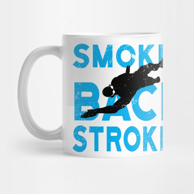 Smokin at BackStrokin Swimmer by atomguy